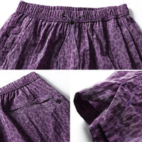 Summer Loose Leopard Print Shorts