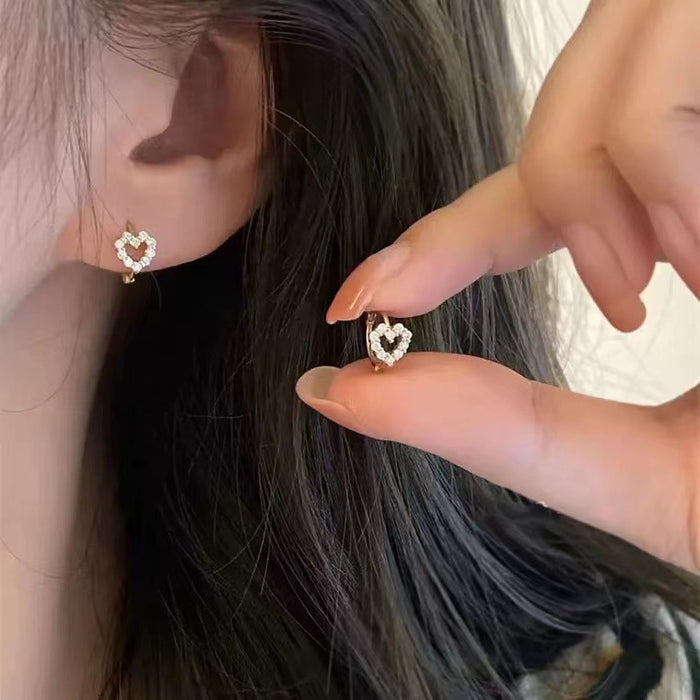 Fashion Hollow Heart Earrings