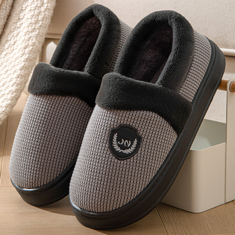 Fleece-Lined Indoor-Outdoor Slippers