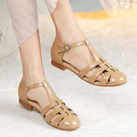 Summer New Fashion Ankle-strap Buckle Sandals
