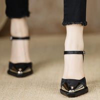 Chunky-heeled Elegant Ankle Boots