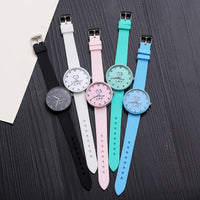 Cartoon Kids Quartz Watch Silicone Candy Color
