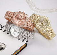 Crystal Quartz Analog Wrist Watch