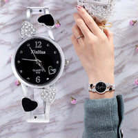 Set diamond British watches