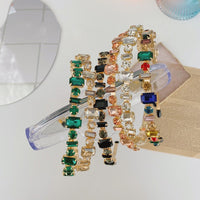 Golden Headband With Diamonds