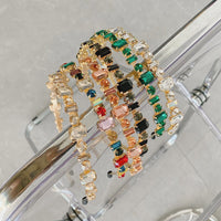 Golden Headband With Diamonds