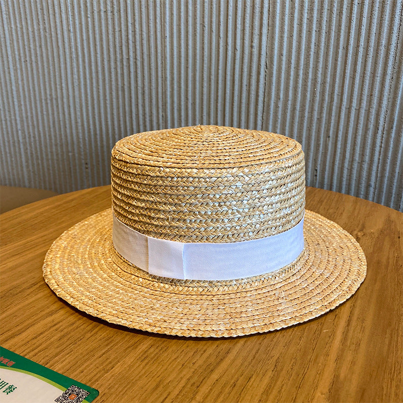 Woven Raffia Straw Hat