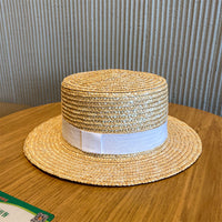 Woven Raffia Straw Hat