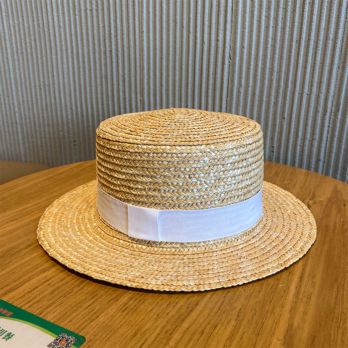 Woven Raffia Straw Hat