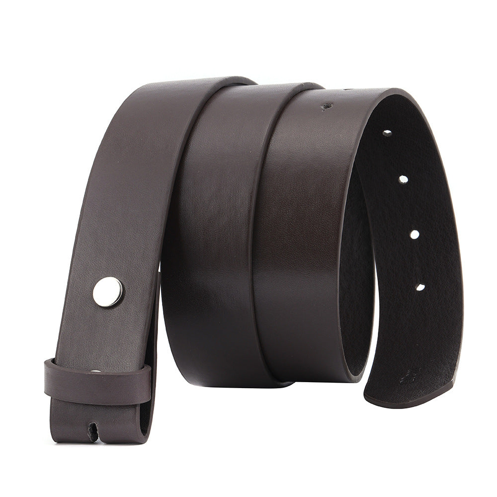 Fashion Buttonless Head Eyelet Belt