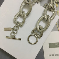 Full diamond chain necklace