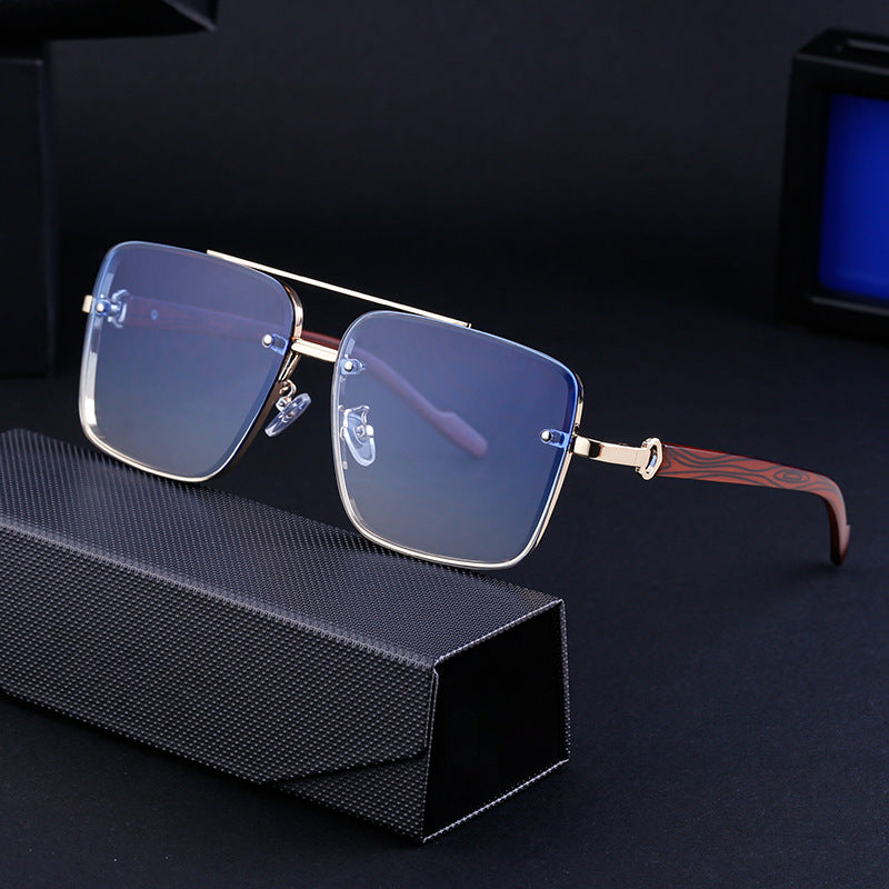 European And American Square Cut Sunglasses
