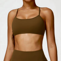 Brushed Performance Yoga Bra Top