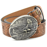 Engraving Smooth Buckle Knife Embossing Belt