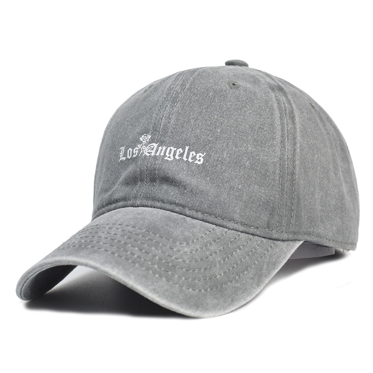 Washed Cotton Printed Cap