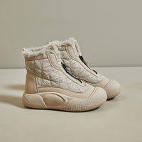 Warm Casual Fleece-lined High-top Snow Boots