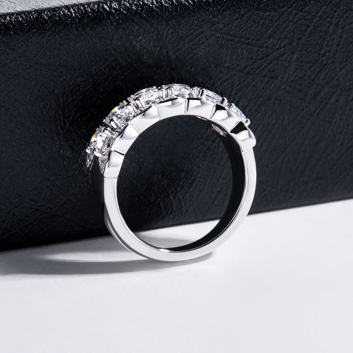 925 Silver Plating 18K Gold Ring