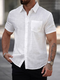 Short-sleeve Cotton Shirt