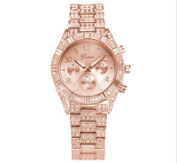 Crystal Quartz Analog Wrist Watch