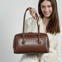 Genuine Leather Boston Portable Bag