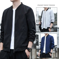Casual Long Sleeve Jacket For Spring And Autumn