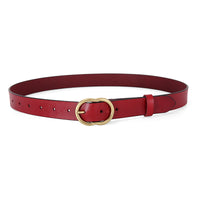 Leather Belt Wide And Simple