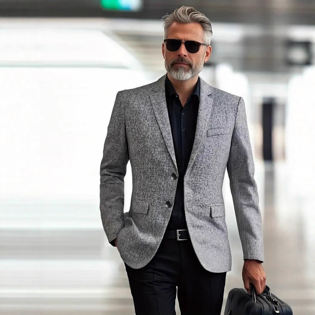 Single-Breasted Leisure Jacket