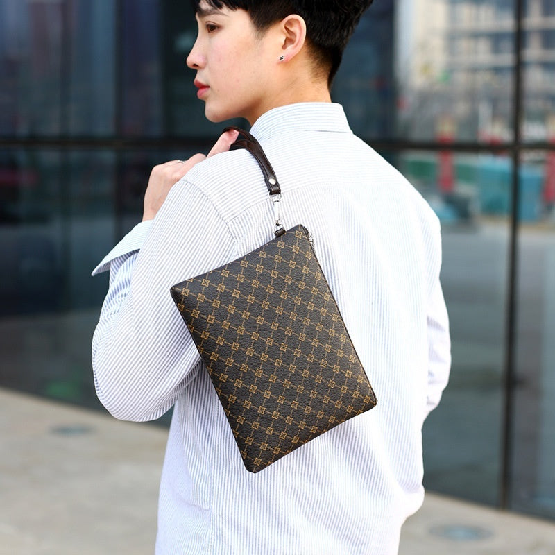 Clutch Envelope Package Casual Gingham Check