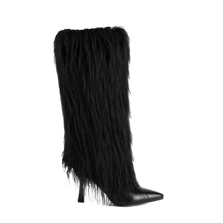 Pointed Toes Fashionable, Minimalist Long Boots