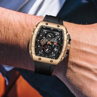 Wine Barrel Non-automatic Mechanical Watch