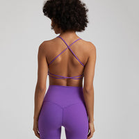 Quick-Dry Stretch Workout Bra Top