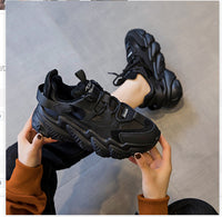 Thick-Soled Sports Sneakers