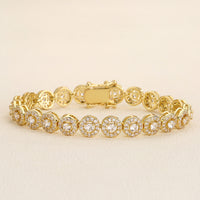 Luxury Full Inlaid Zircon Bracelet