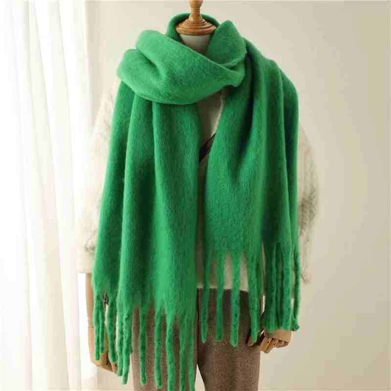 Winter Scarves Cashmere Keep Warm