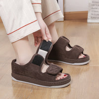 Home Linen Breathable Large Size Cloth Sandals