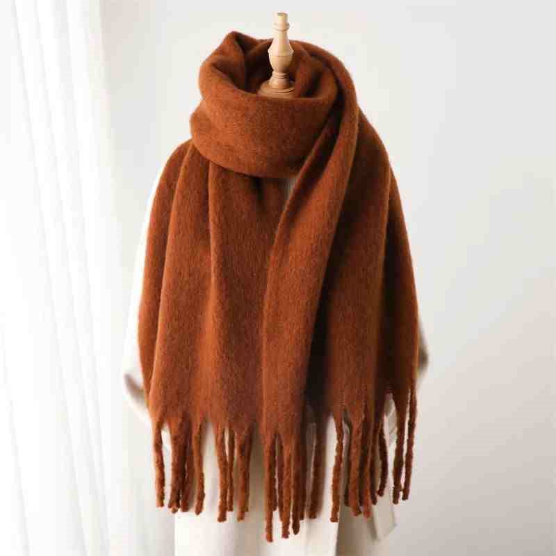 Winter Scarves Cashmere Keep Warm