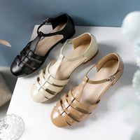 Summer New Fashion Ankle-strap Buckle Sandals