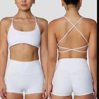 Second-Skin Stretch Yoga Bra Top