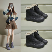 Warm Casual Fleece-lined High-top Snow Boots