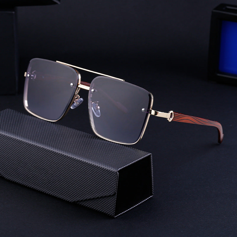 European And American Square Cut Sunglasses