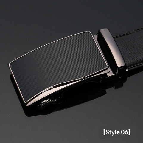 Versatile And Trendy Business Leather Belt