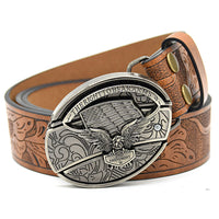 Engraving Smooth Buckle Knife Embossing Belt