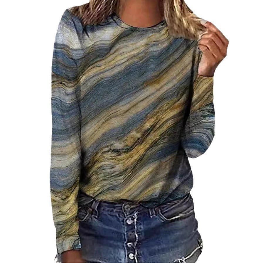 Comfortable Casual Crew-neck T-shirt