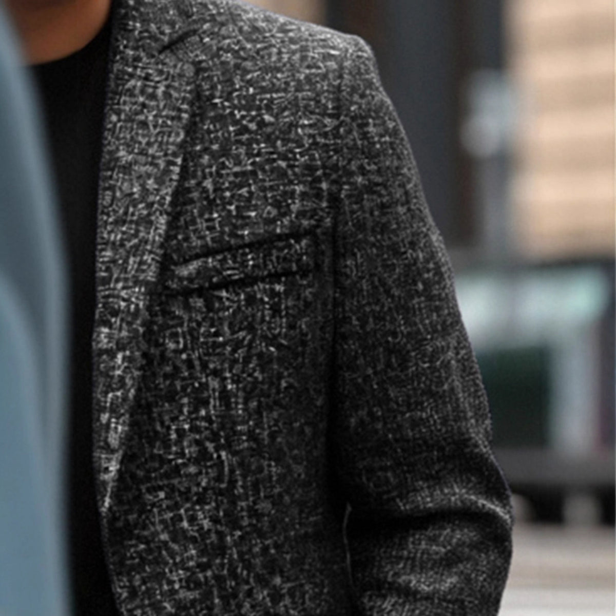 Single-Breasted Leisure Jacket