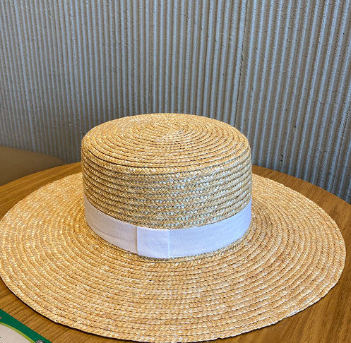 Woven Raffia Straw Hat