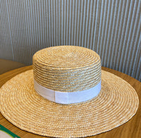 Woven Raffia Straw Hat
