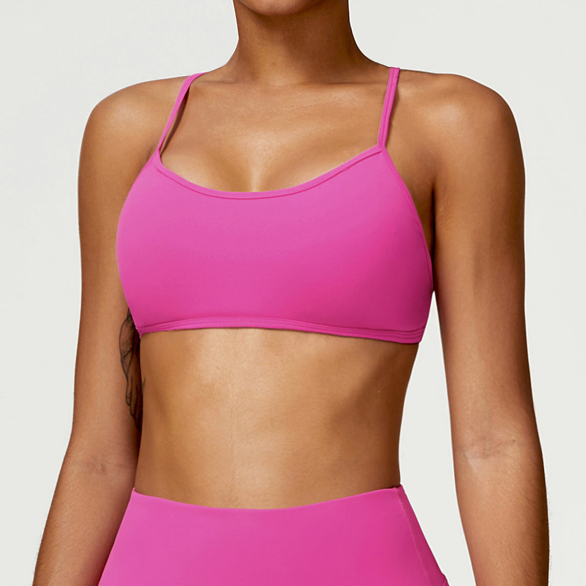 Brushed Performance Yoga Bra Top