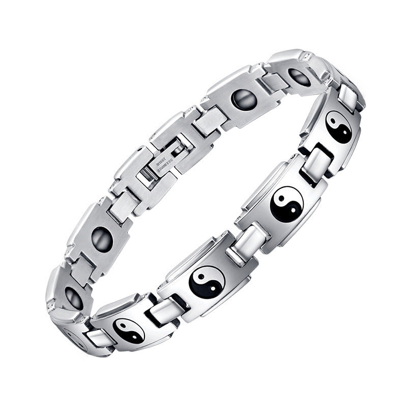 Tai Chi Titanium Steel Bracelet Jewelry