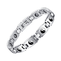 Tai Chi Titanium Steel Bracelet Jewelry