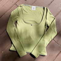 Floral Lace Solid Color Top